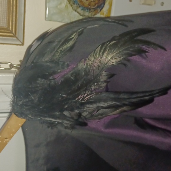 Vintage purple blazer jacket - Picture 5 of 6